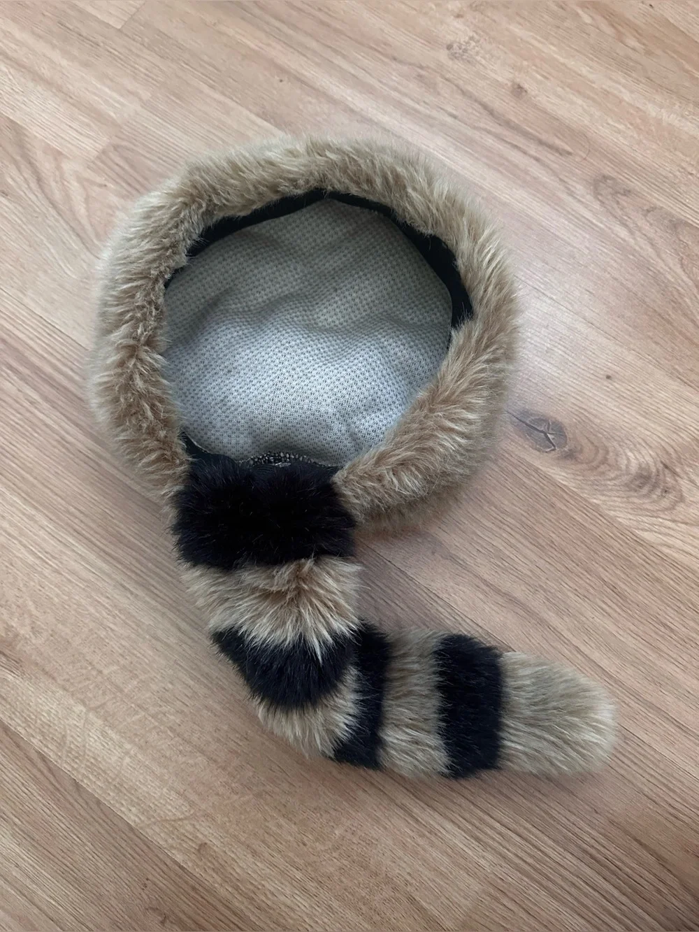 DisneyParks Disneyland Davey Crockett Coonskin Faux Fur Hat Unisex OS